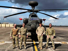 Czech JTACs navigated an AH-64 Apache helicopter to the target in the U.S.A.