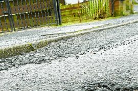 Pothole petition borne out of frustration