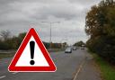 One lane is closed on the A127 between Nevendon and the Fairglen interchange