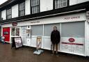 Less confident - Councillor Andrew Shrader outside of the One Stop, in Billericay High Street