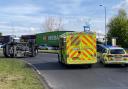 Crash - Car overturned in Basildon