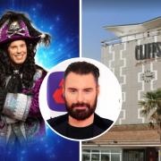 Rylan shares message to Judge Rinder after seeing Cliffs Pavilion panto