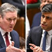 Big fight ahead - Sir Keir Starmer and Rishi Sunak