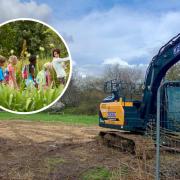 Demolished - Former site of Hadleigh Roundhouse