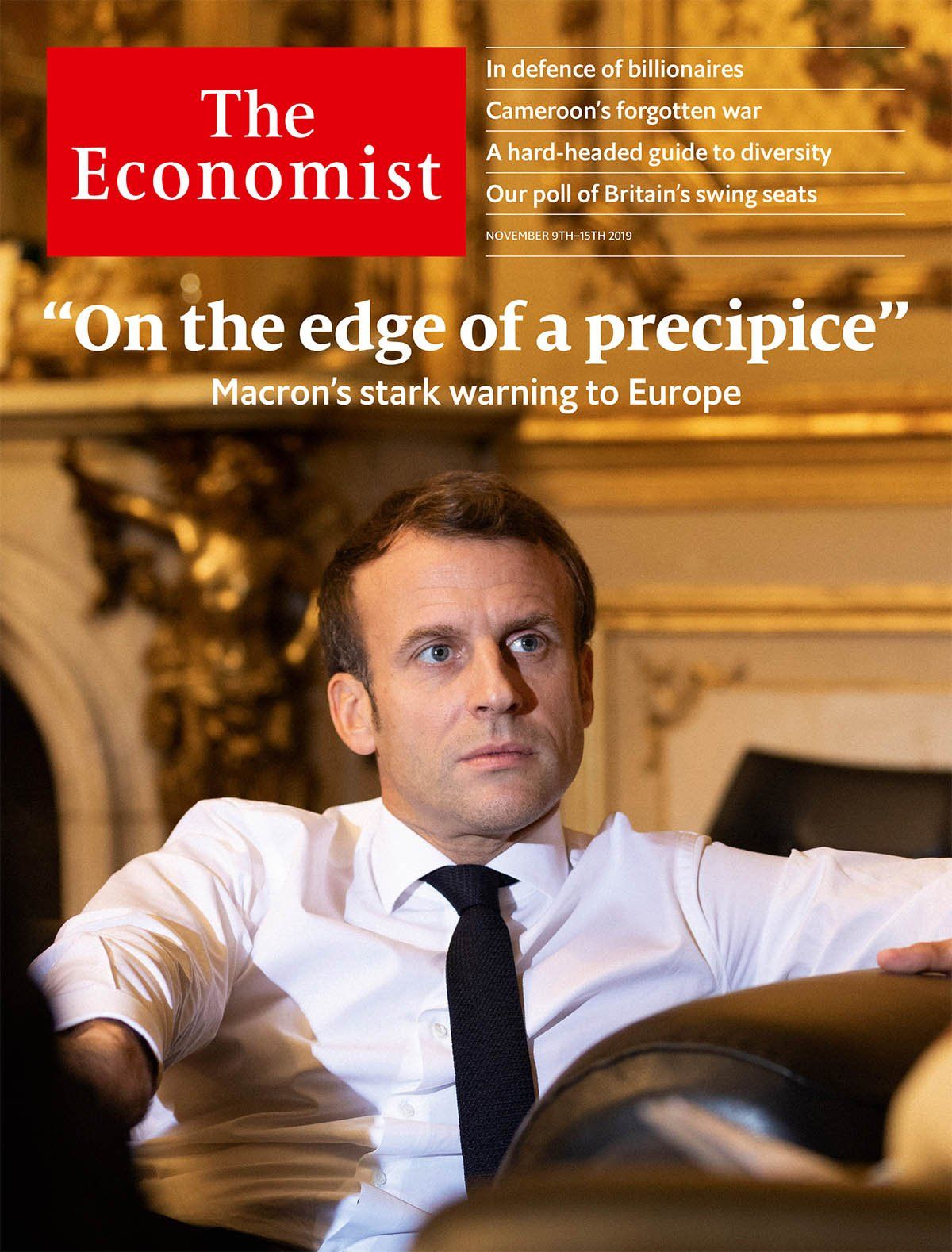 “On the edge of a precipice”: Macron's stark warning to Europe