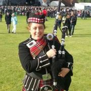 Taverham bagpiper Denise MacRae-Ramsbottom will be performing tributes around the UK for D-Day heroes