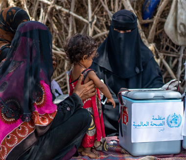 The right to health: WHO works to bridge health divide in Yemen