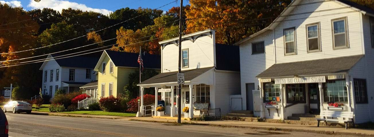 Small town street