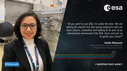 Jamila Mansouri, Head of Propulsion, Aerothermodynamics & Flight Vehicles Engineering Division