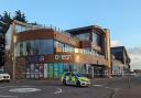 The road and Ocean Exmouth remains closed