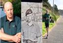 Richard Bright, former Royal Marine training for his marathon in Malta