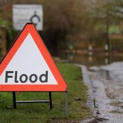 Flooding of some roads and low-lying land is possible today