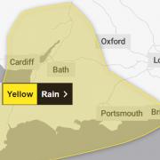 Met Office yellow rain warning