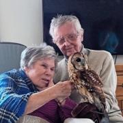 ean Walker, resident at Bay Court with her husband Doug.