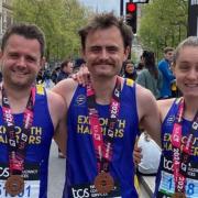 Exmouth Harriers run both London and Boston Marathons