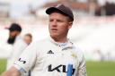 A catch at slip from England’s Ollie Pope helped Surrey keep on top against Hampshire (Adam Davy/PA)