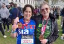 Proud - Rebecca Buckles and Jacqui Kettle raised over £2k each by running the London Marathon