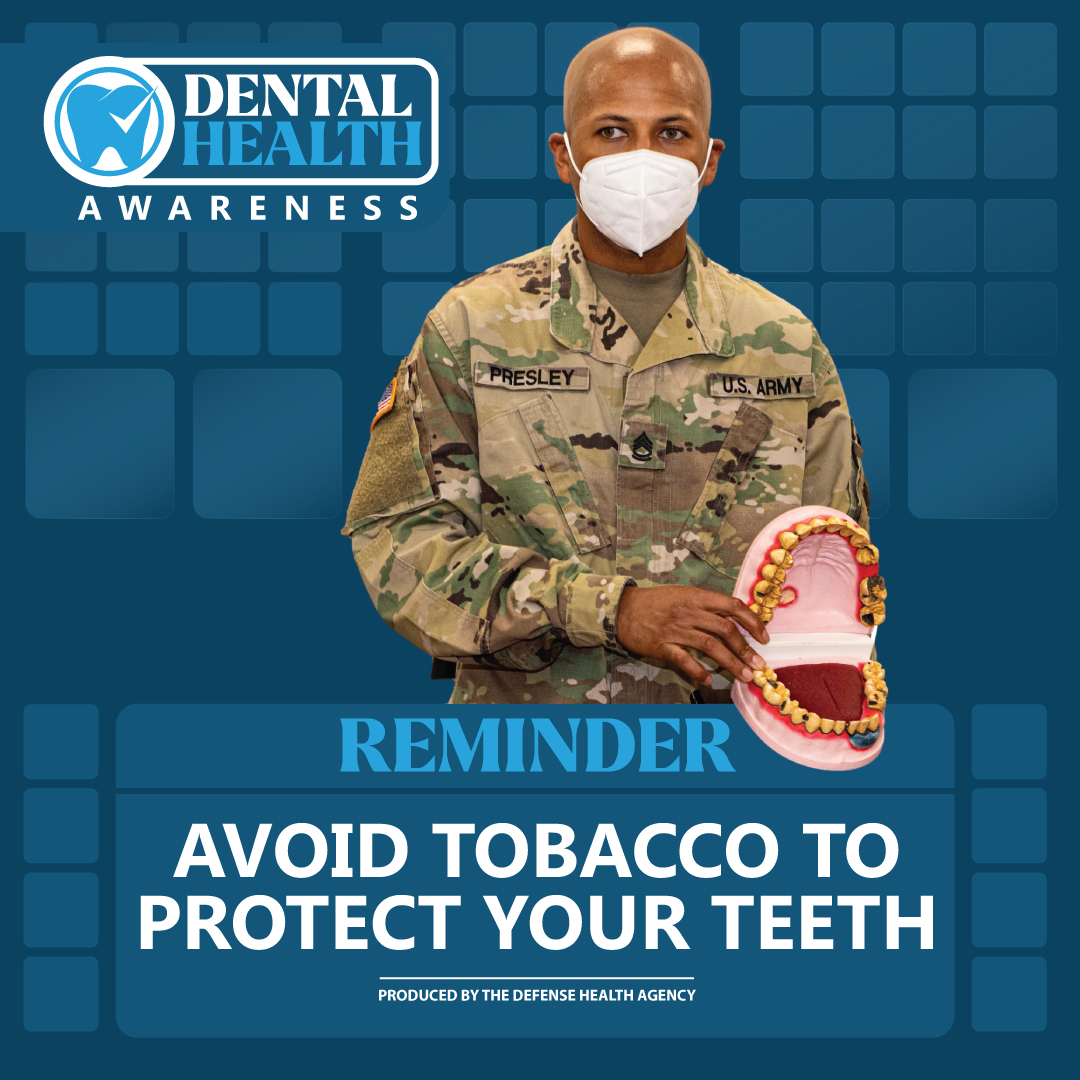 Link to biography of Dental Health: Avoid Tobacco