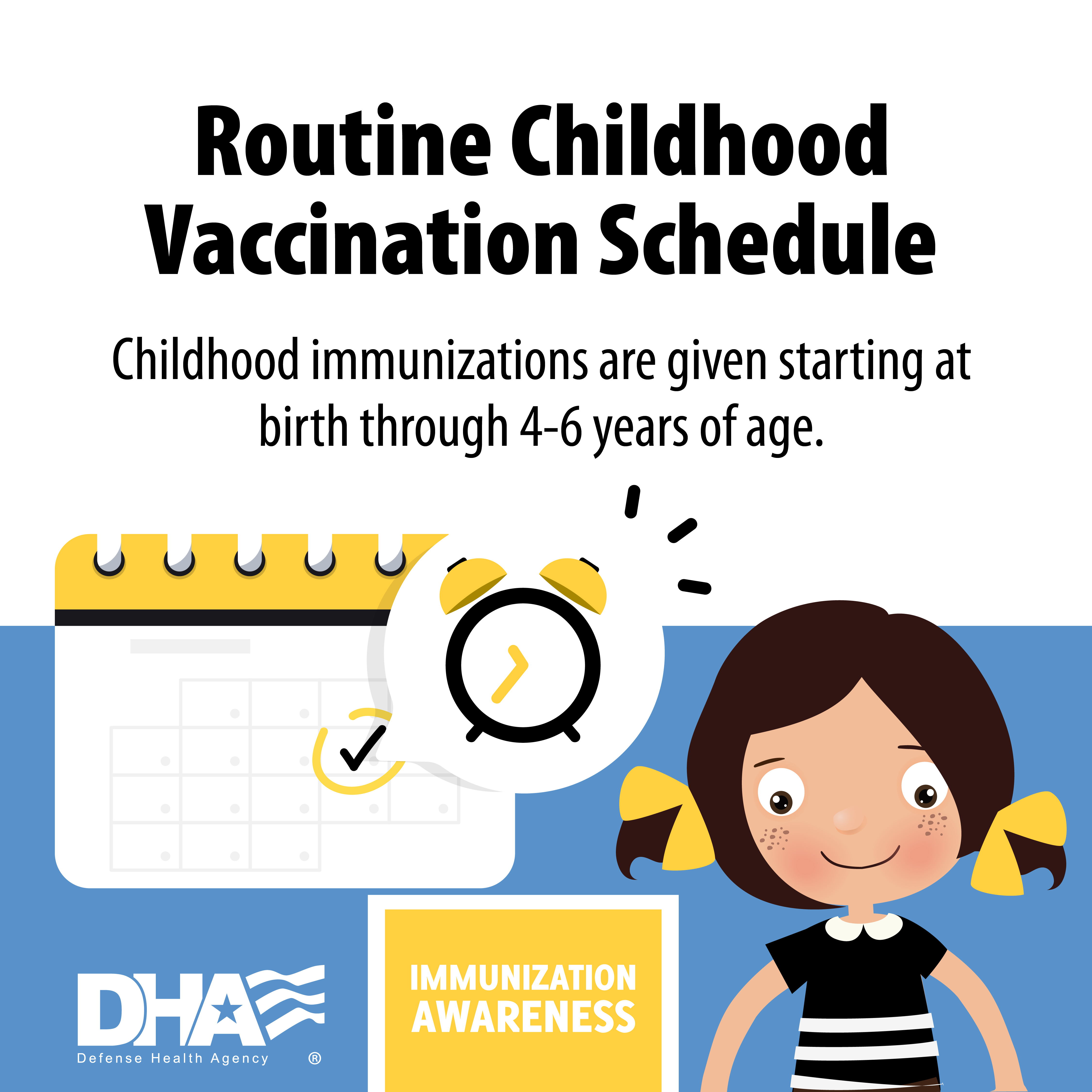 Link to biography of Immunization Awareness: Vaccination Schedule