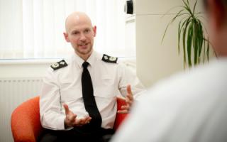 Chief constable Jason Hogg