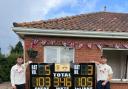 Wormelow centurions David Thomas (103no) and Archie Langford (105) who put on a fourth wicket partnership of 150 in their win over Luctonians