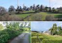 A view of how the changes would look at the farm, and the entrance off Long Lane