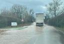 Flood alerts are still in place in Herefordshire, with roads closed