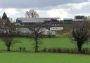 The caravans at Rookrow Farm