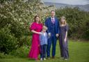 The new headmaster of Lucton School is Andrew Allman, pictured with his wife, Sarah, and children Phoebe and Jacob who will both be joining the school in September