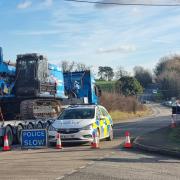 A man died from his injuries after being involved in a serious crash on the A49 at Llandinabo.