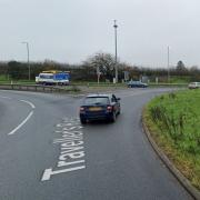 There's been a crash on the M50, near the Travellers Rest roundabout