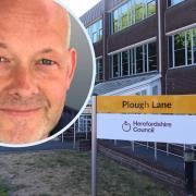 Darryl Freeman, and Herefordshire Council's Plough Lane headquarters