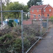 The Dukes Walk site photographed in September 2011, which appears to contradict the builder's account