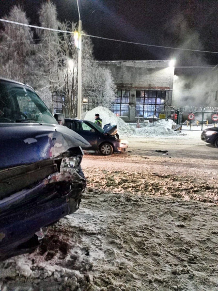 В Кандалакше произошло ДТП с пострадавшими