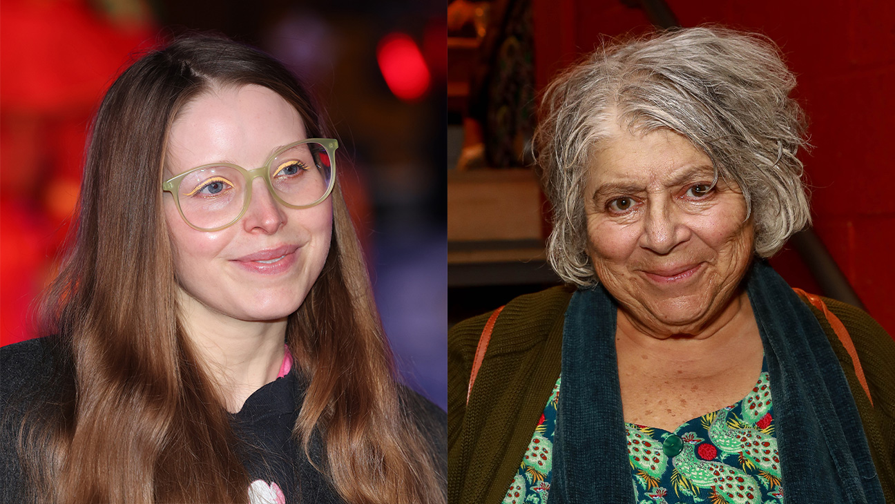 Jessie Cave and Miriam Margolyes