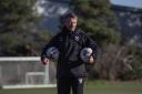 Phil Brown oversaw defeat at Barnet on the final day