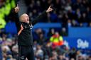 Everton manager Sean Dyche saw his side secure Premier League survival (Peter Byrne/PA).