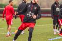 Sam Robinson had a late chance on his return at Bromley