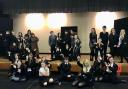 Stourport High students in rehearsal for The Addams Family