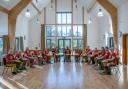 Members of Spirit of Djembe, a not-for-profit drumming group from Stourbridge.