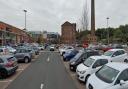 The car park at Weavers Wharf, Kidderminster