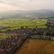 An aerial view of Herefordshire. Picture: DronePics.Wales, CC-BY 4.0 licence