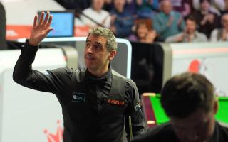 Ronnie O’Sullivan is through to the quarter-finals in Sheffield (Martin Rickett/PA)