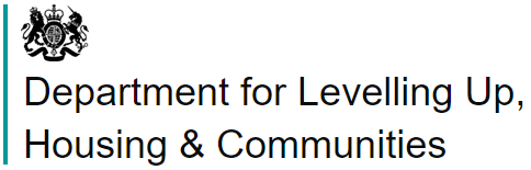 Department for Leveling Up, Housing & Communities logo