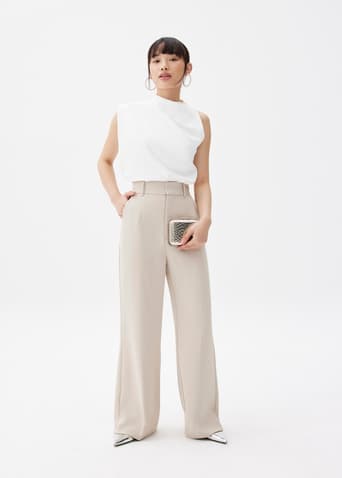 Yuna Tailored High Rise Pants