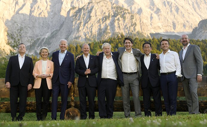  Участники саммита G7 