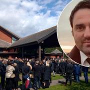 'Cheeky chappy' George Gilbey remembered as over 100 people celebrate star at funeral