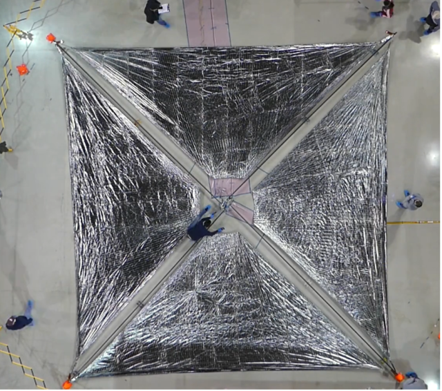 NASA is developing new deployable structures and materials technologies for solar sail propulsion systems destined for future low-cost deep space missions. Just as a sailboat is powered by wind in a sail, solar sails employ the pressure of sunlight for propulsion, eliminating the need for conventional rocket propellant.