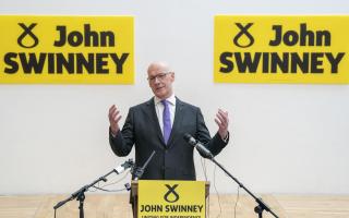 Former deputy first minister of Scotland John Swinney is so far the only candidate confirmed in the SNP leadership race (Jane Barlow/PA)