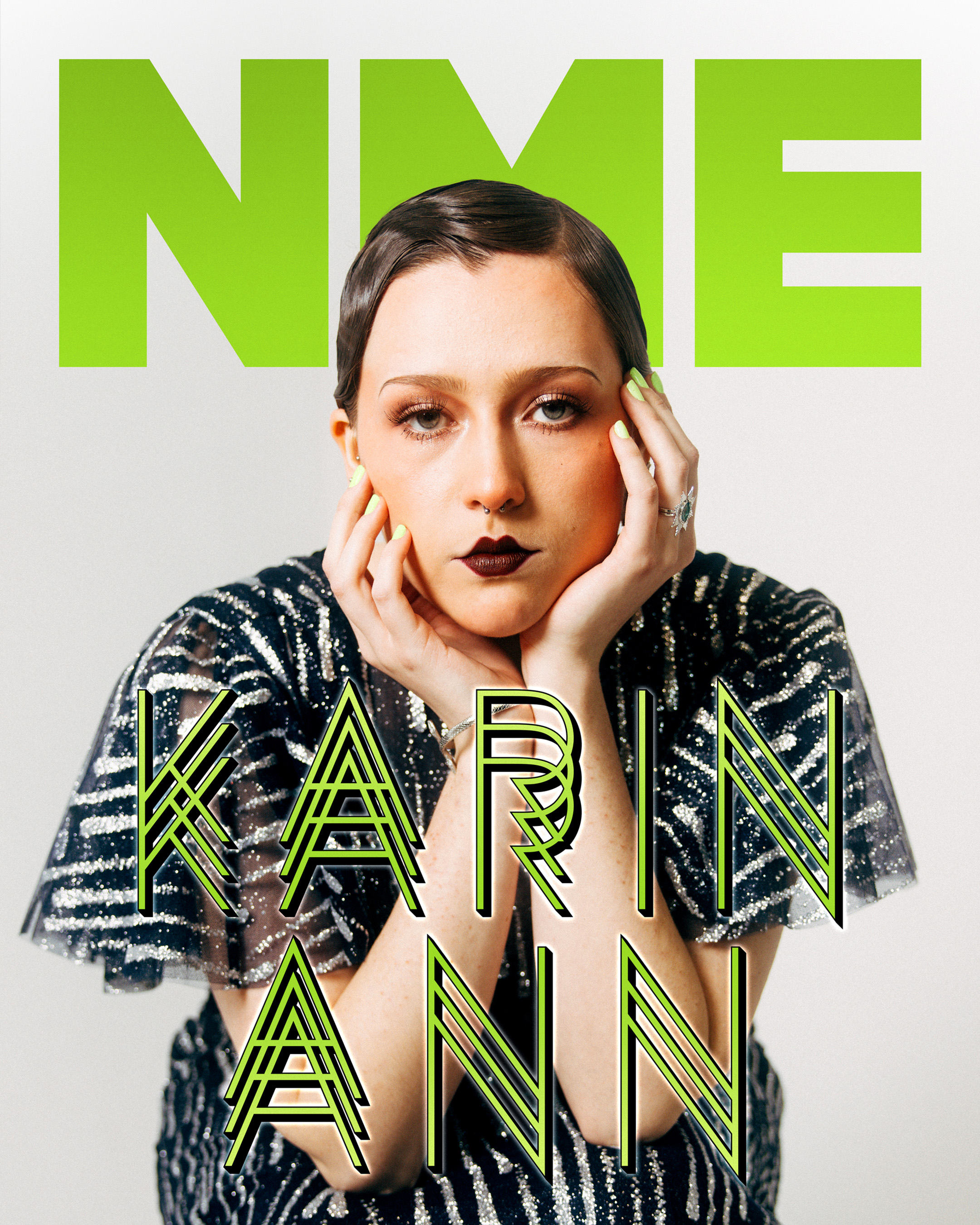 Karin Ann on The Cover of NME (2024), photo by Sam Keeler